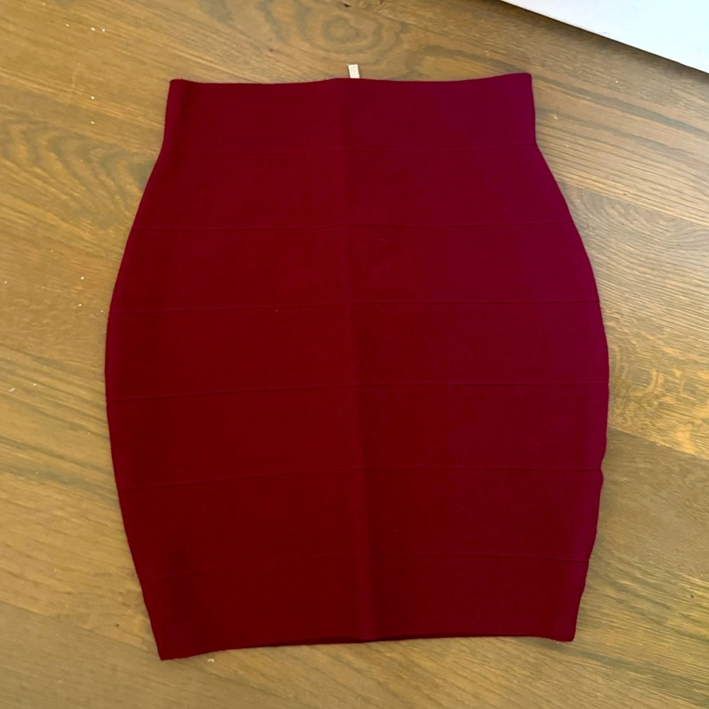 Guess Red Mini Pencil Skirt for Cocktail